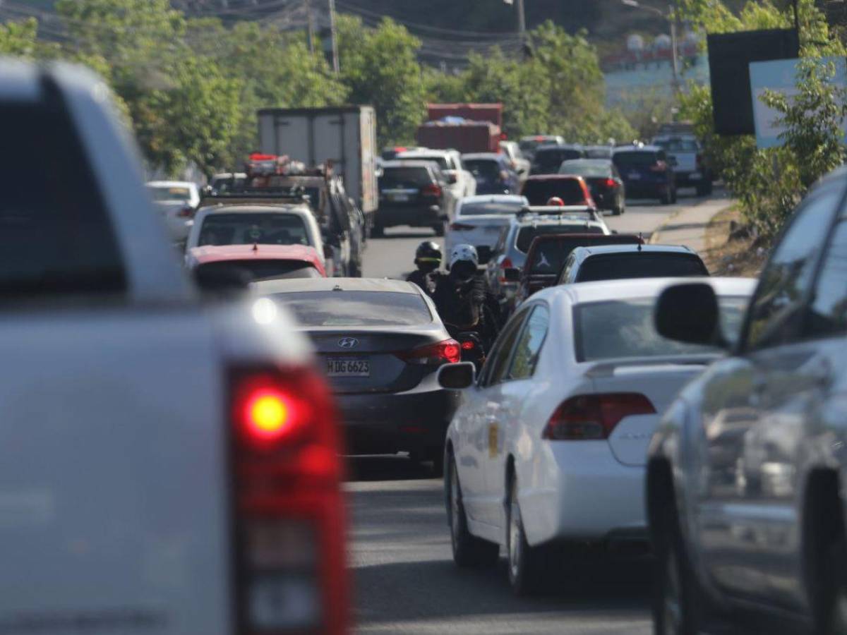 ¡Colapsada! Así permanece la capital por desbordado caos vehicular ¡Colapsada! Así permanece la capital por desbordado caos vehicular