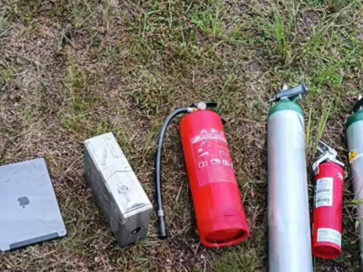 Hallaron tanques de oxígeno y una tablet: ¿qué se sabe de la aeronave que se estrelló en La Mosquitia?