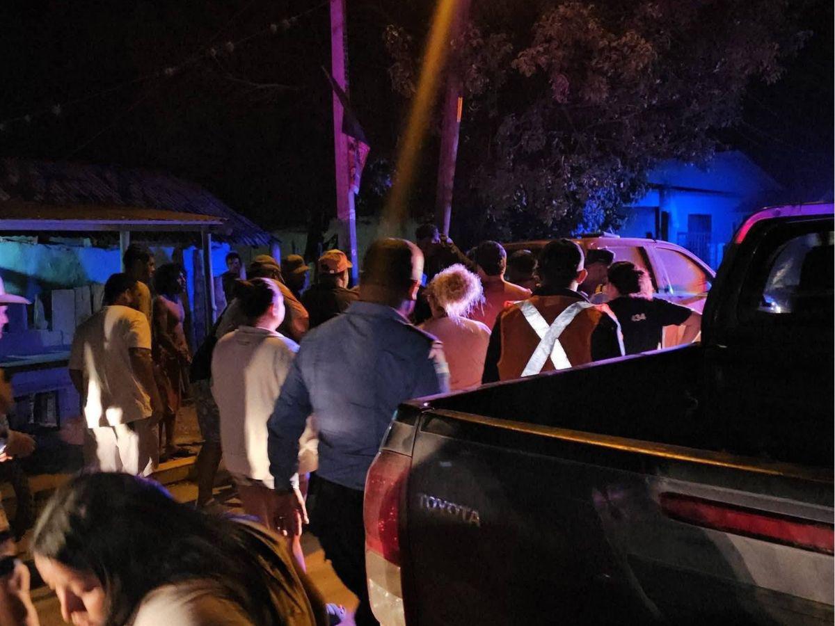 Fue a un negocio de baleadas a cenar y sicarios lo acribillaron: crimen de Wilson Reyes en Guaimaca