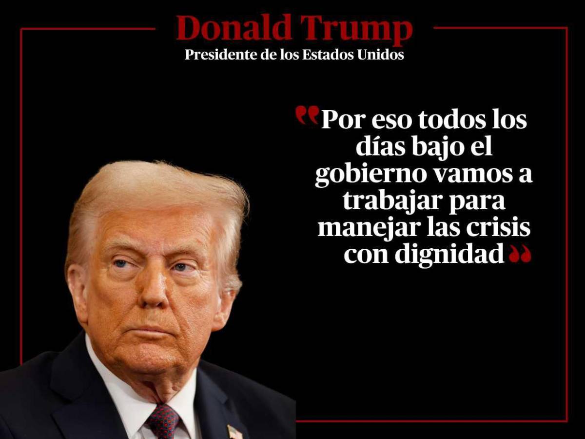 “Dios me salvó para que EUA sea salvado”: frases del presidente Donald Trump en su discurso