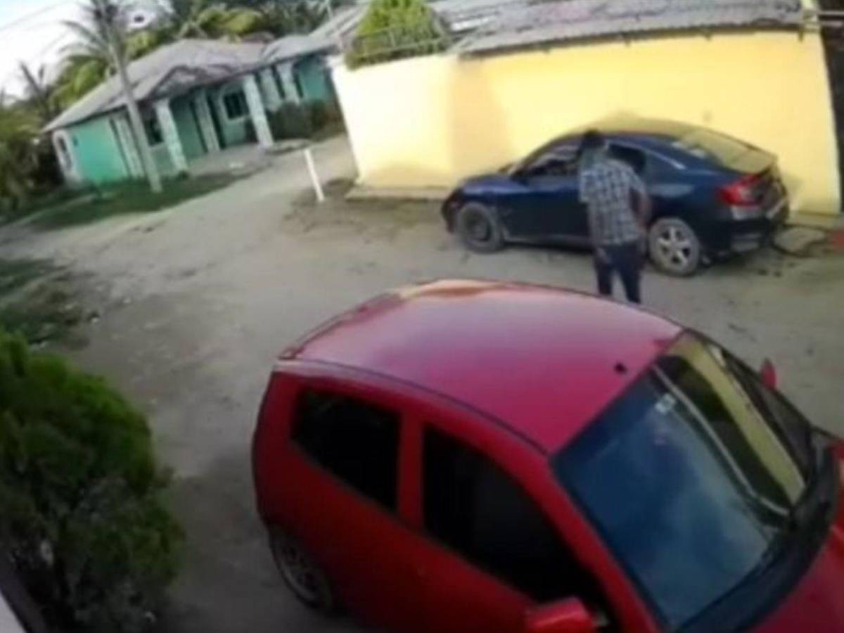 Cuadro a cuadro: cámara muestra momento antes de la masacre en Colón