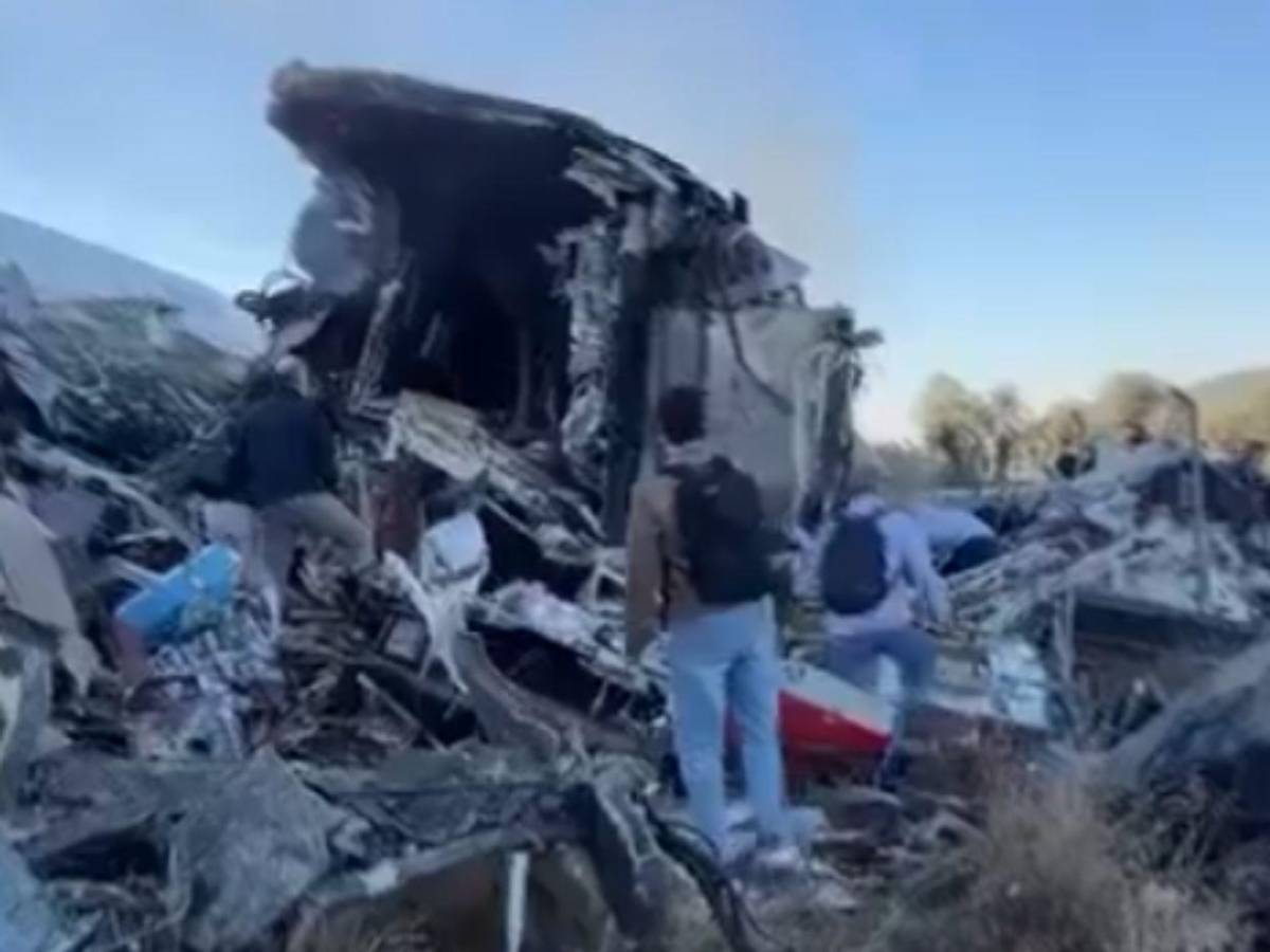 Las primeras imágenes de accidente de trenes en Toledo, que ya deja unos 64 muertos