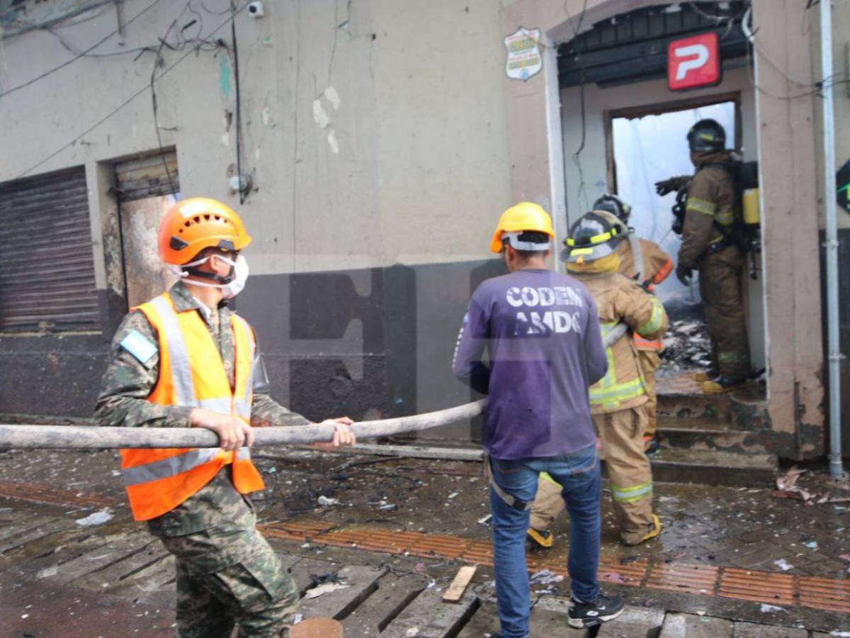 Más de 60 años de historia consumidos en 3 horas: así lucía el popular Chinda Díaz