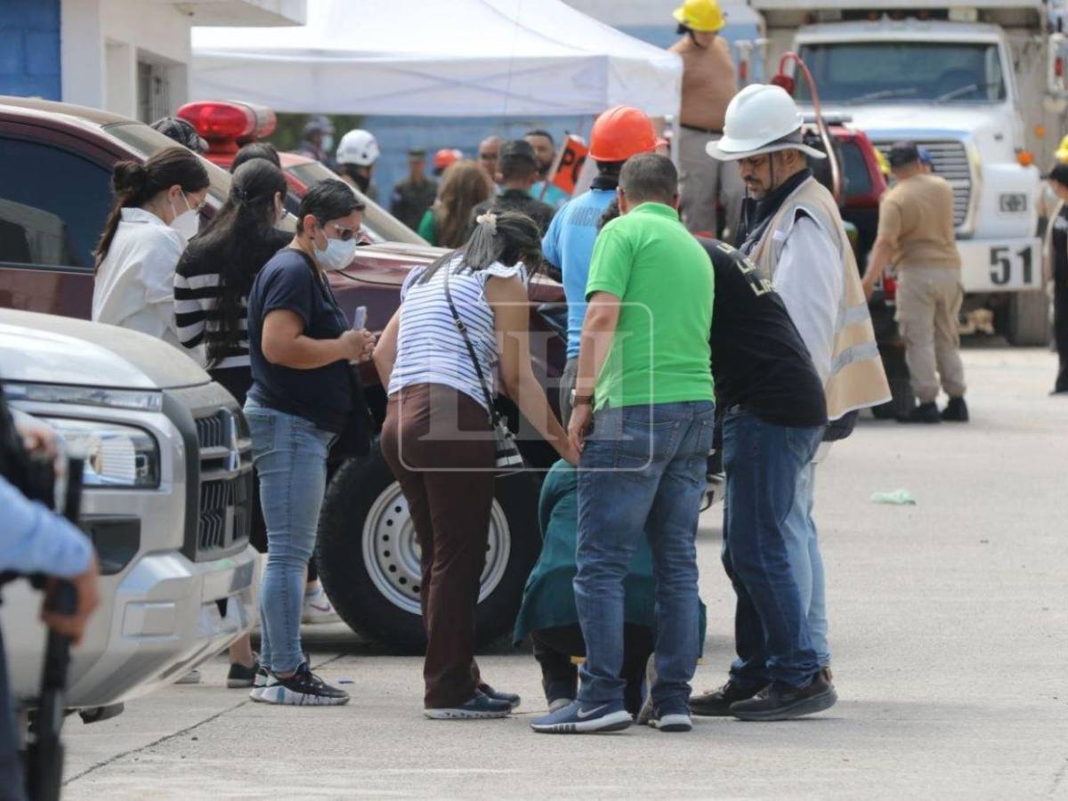 Desgarradoras imágenes de la familia de Félix Núñez tras encontrar su cuerpo en el anillo periférico