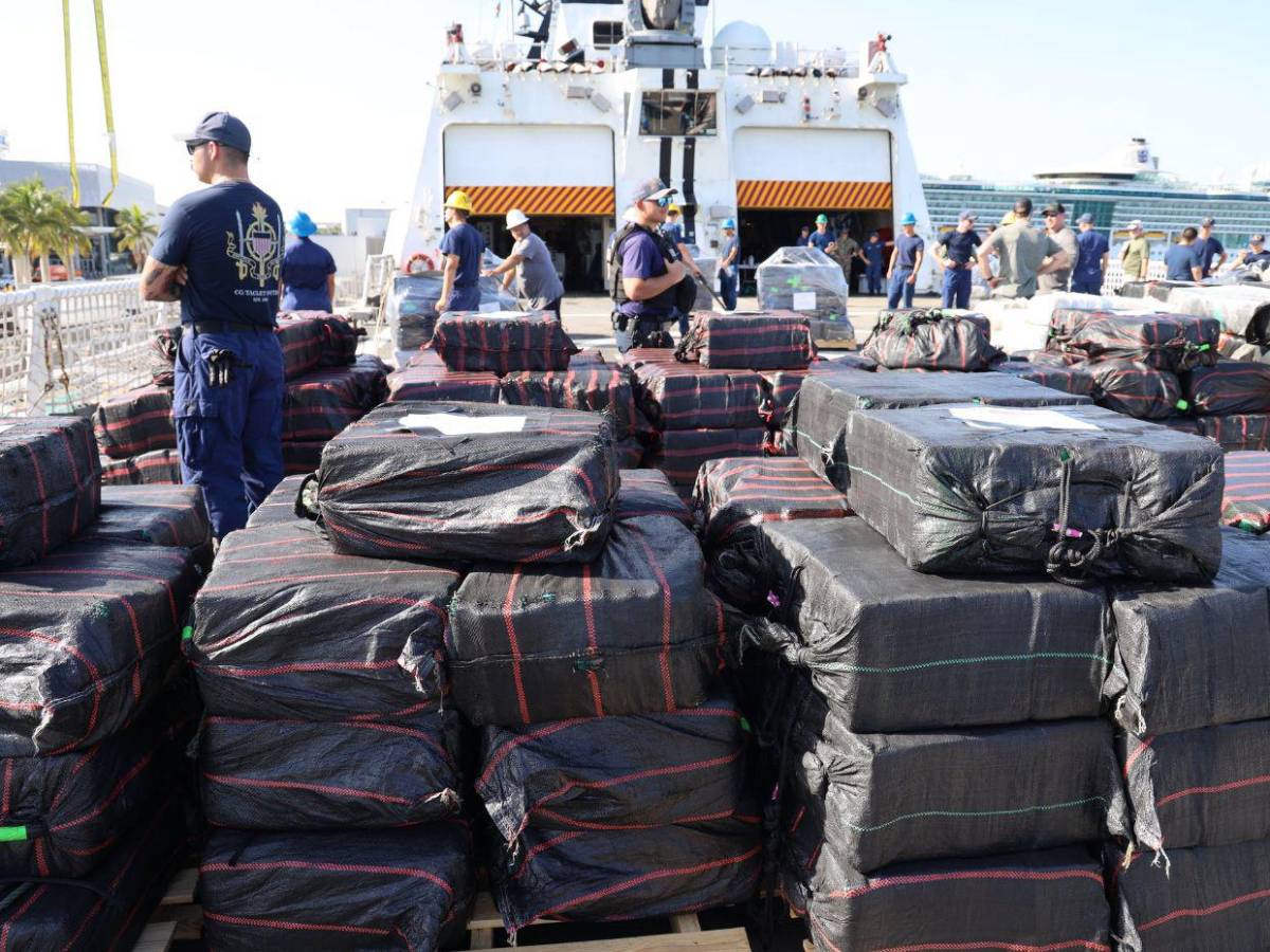 Incautan una cantidad récord de drogas, capaz de matar por sobredosis a toda Florida