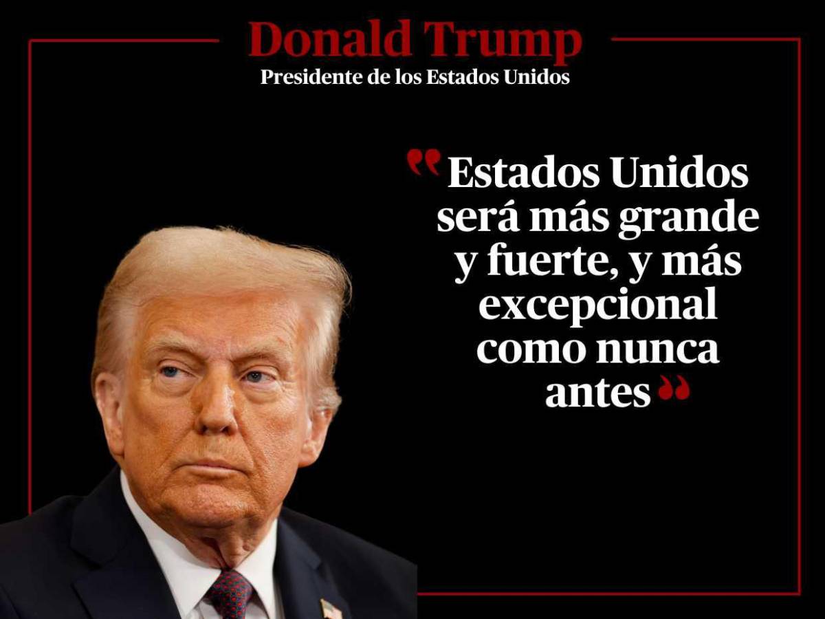 “Dios me salvó para que EUA sea salvado”: frases del presidente Donald Trump en su discurso