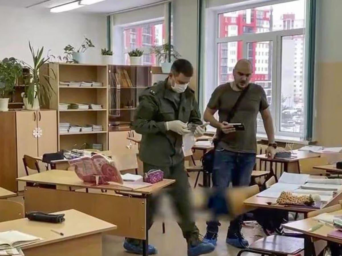 Joven rusa mata con una escopeta a compañera en una escuela