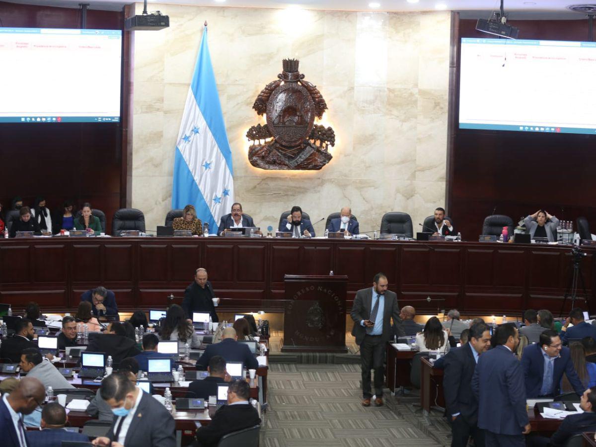 El actual Congreso Nacional de Honduras.