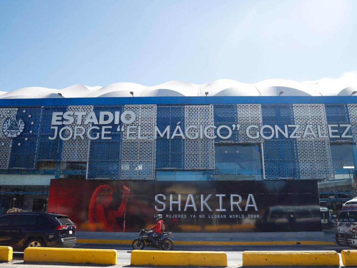 San Salvador en efervescencia: Shakira debuta esta noche en el Estadio Mágico González