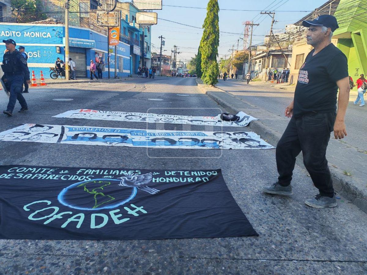Con mantas y consignas, sindicatos listos para la gran marcha del 1 de mayo en Honduras