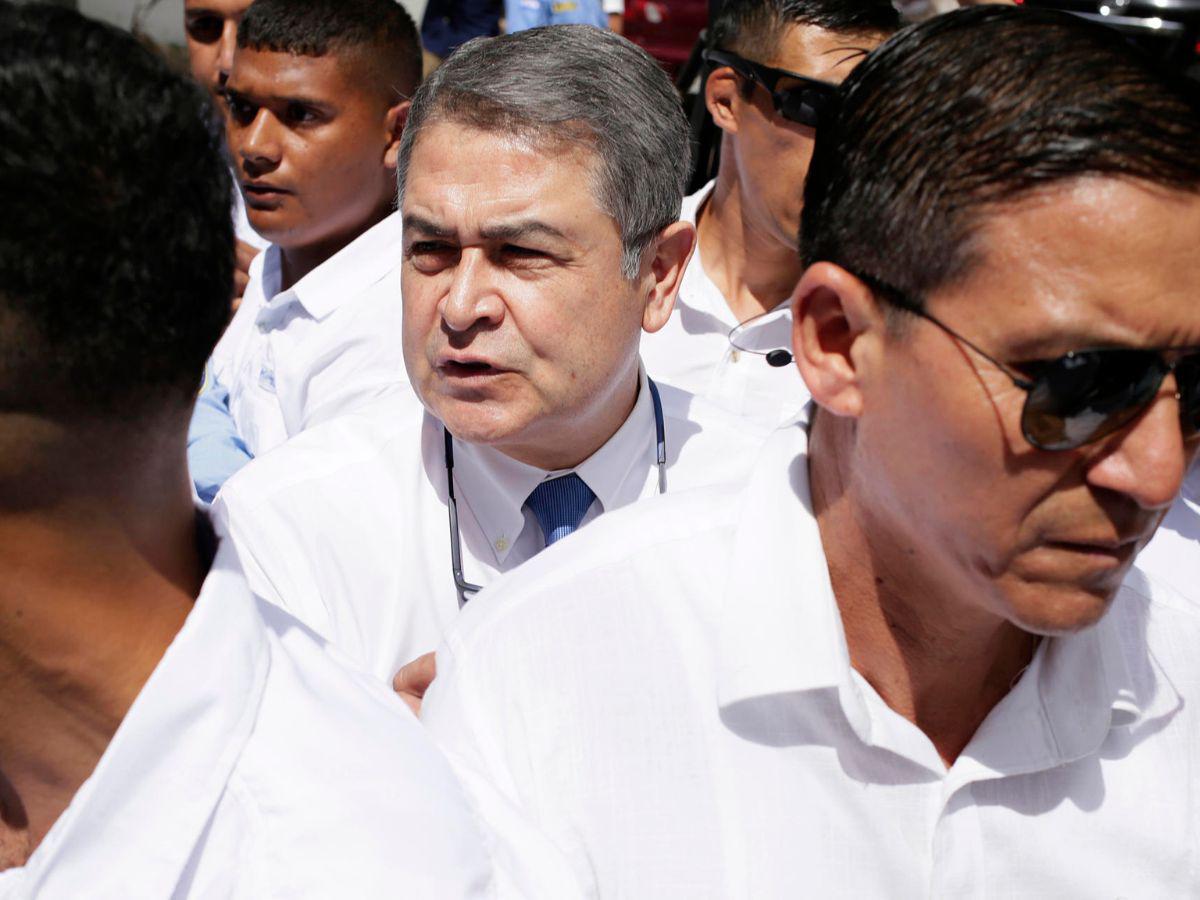 Por peligro de fuga, el MP y la PGR piden detención judicial contra Juan Orlando Hernández