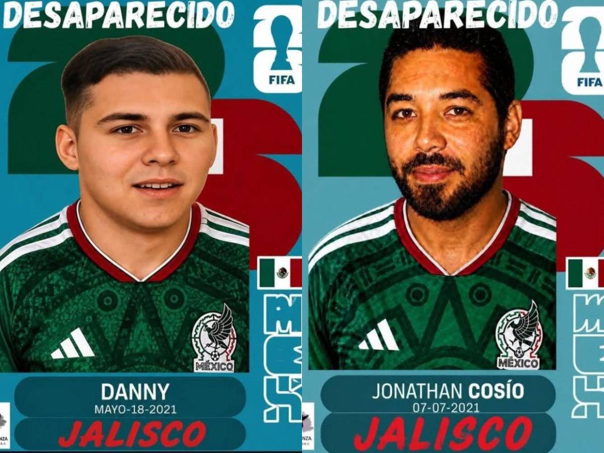Crean álbum del Mundial 2026 con rostros de desaparecidos para exigir justicia en México