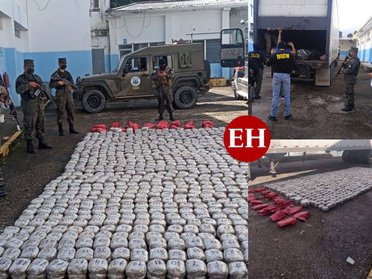 Aseguran rastra con más de 700 paquetes de supuesta droga en La Ceiba