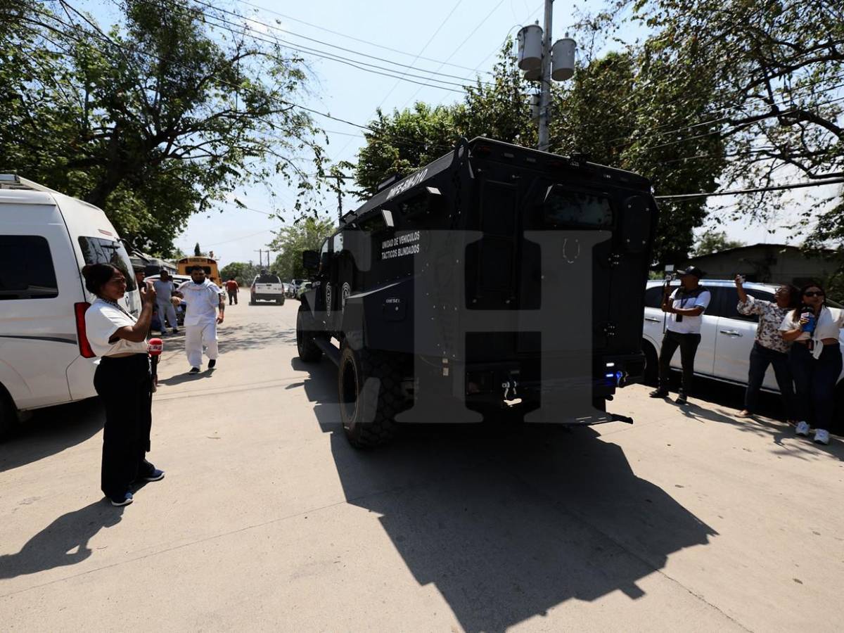 En Black Mamba y fuertemente custodiado, trasladan a Alexander Ardón a la capital En Black Mamba y fuertemente custodiado, trasladan a Alexander Ardón a la capital