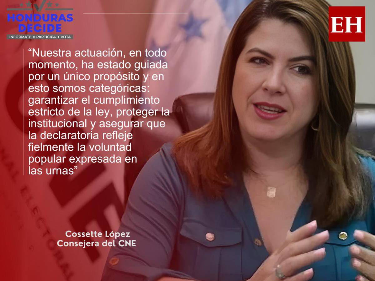 Las frases de Cossette López al anunciar su resguardo por presunta persecución política