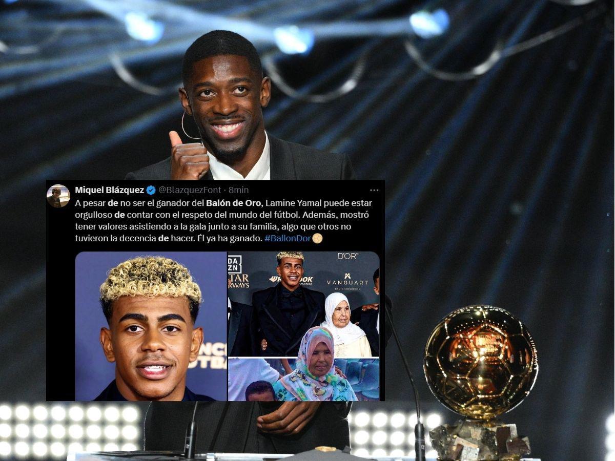 Broma pesada estará a años luz de Messi: Reacción de la prensa al ganador del Balón de Oro 2025