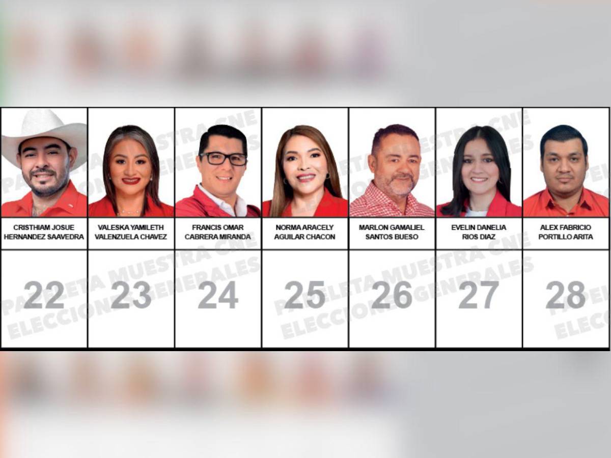 Rostros nuevos y otros que buscan reelección: candidatos a diputados por Copán