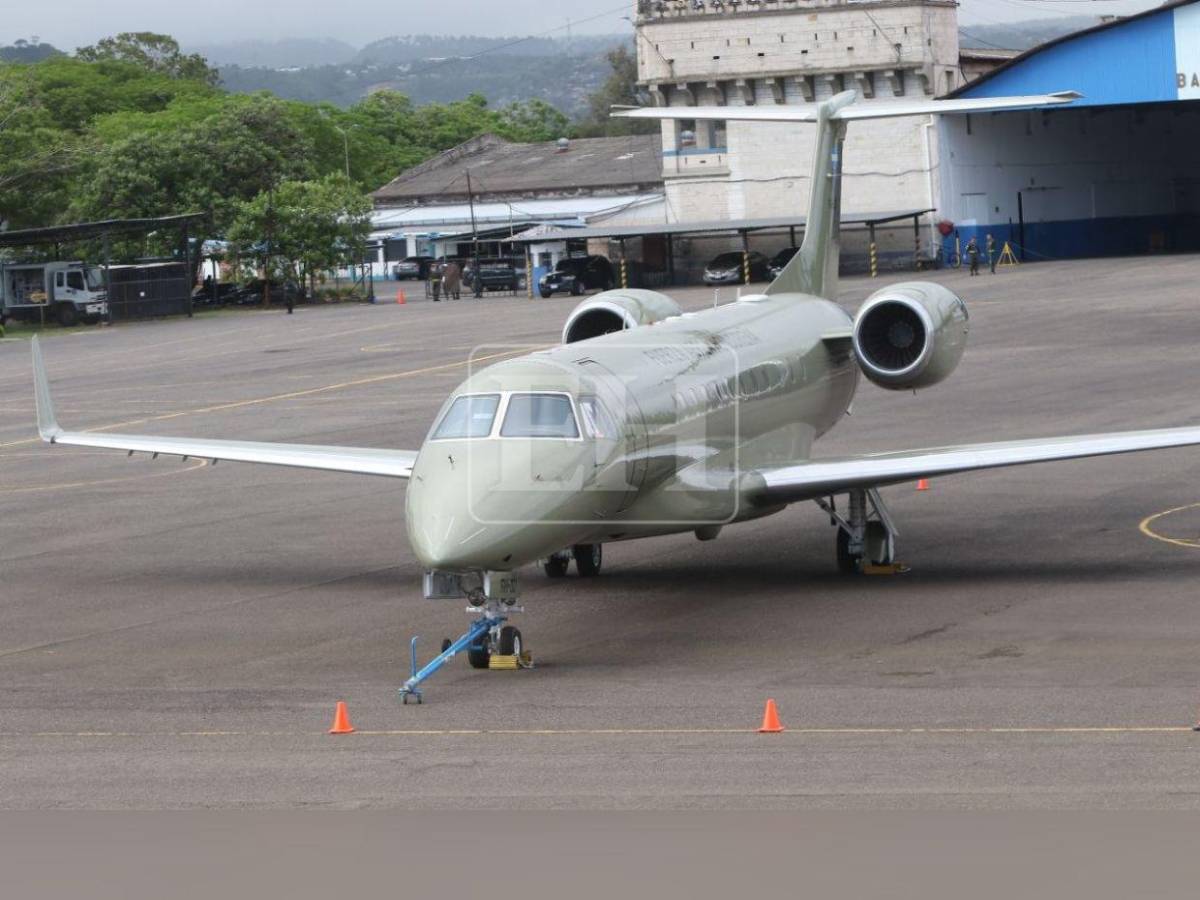 Las imágenes del polémico avión presidencial que Honduras subasta este viernes