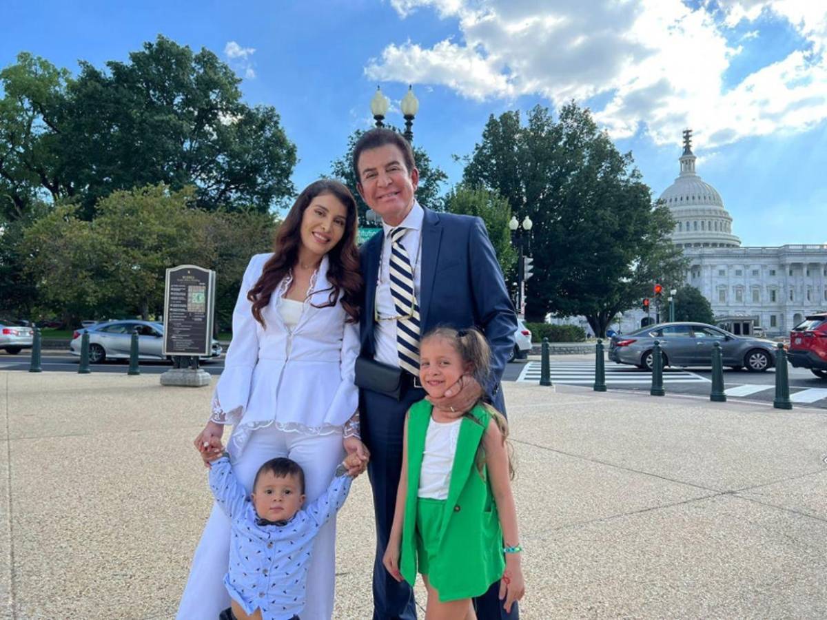 Familia de Salvador Nasralla, así son la esposa e hijos del precandidato del Partido Liberal