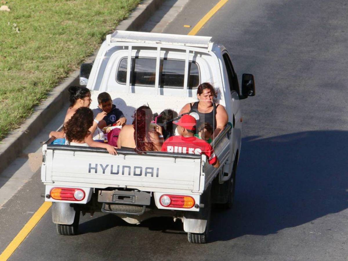 Congestión vial en salida al norte por masivo retorno a la capital tras Semana Santa