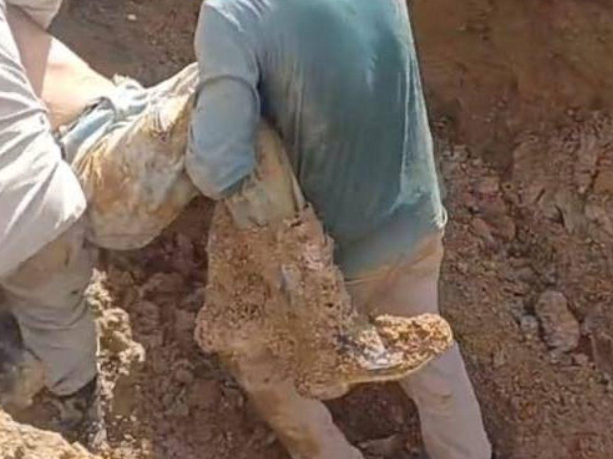 Alexis Vásquez murió soterrado mientras realizaba una excavación para una alcantarilla en Intibucá