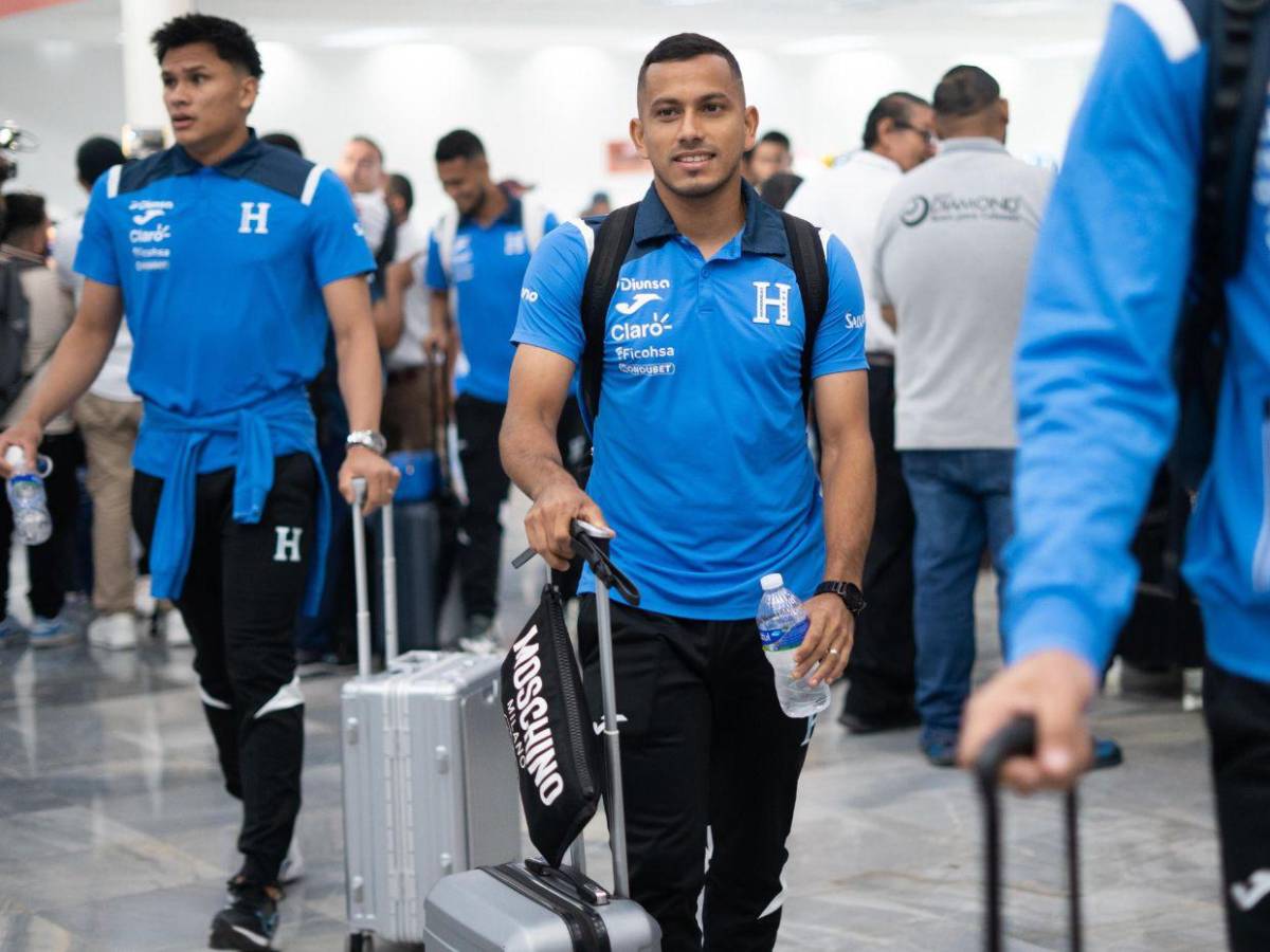 ¿Faltó alguien? Selección de Honduras sale hacia Canadá para debut en Copa Oro