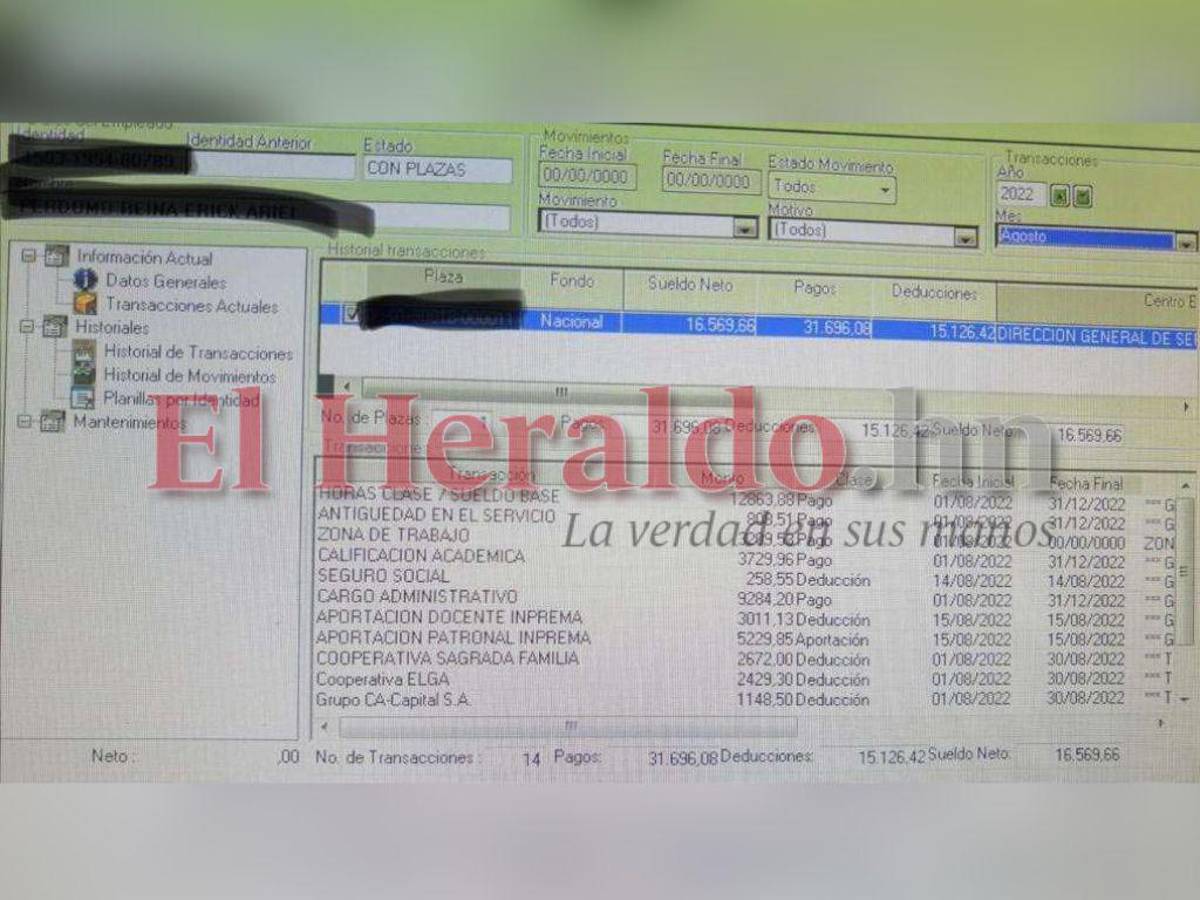 Hasta 50 mil lempiras al mes están ganando docentes que fueron nombrados de forma irregular, denuncian desde el magisterio.