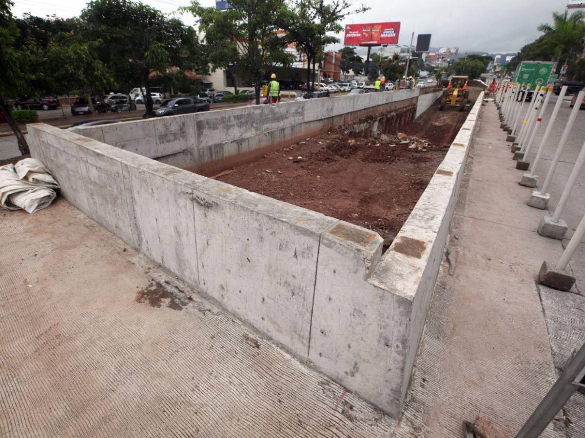 Más de 19 meses de retraso: así luce la construcción del túnel Florencia