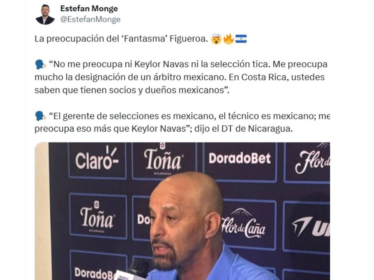 Técnico de Nicaragua hace grave denuncia y menosprecia a Keylor Navas: Así reaccionó la prensa