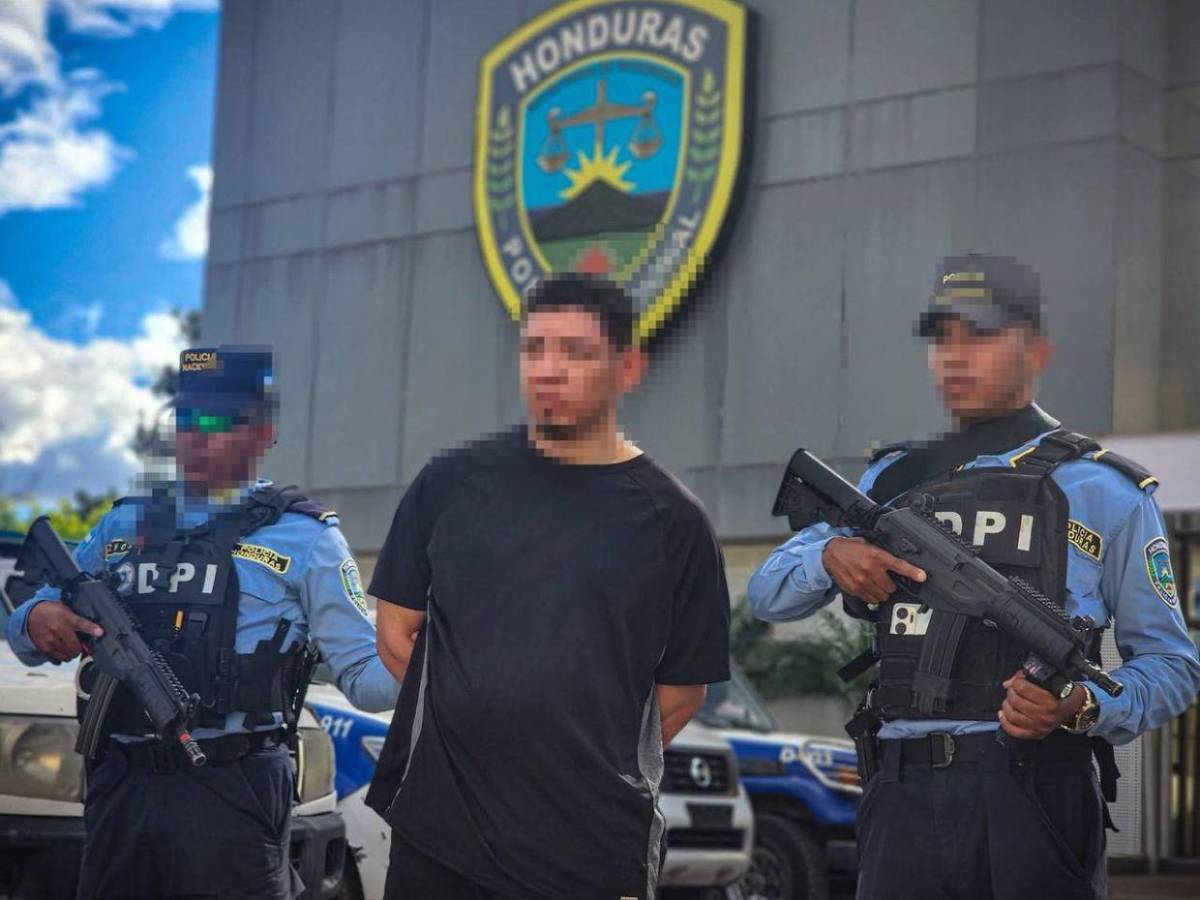 Capturan a “Minigol”, presunto pandillero que robó L75,000 a negocio capitalino