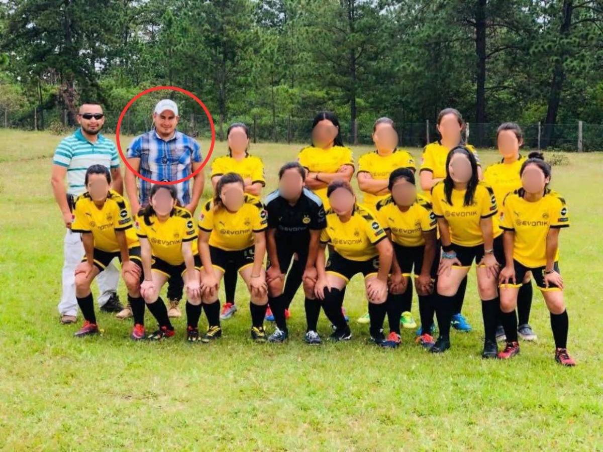 Nelson Cárcamo, entrenador y director técnico que fue asesinado en un taller en Lempira