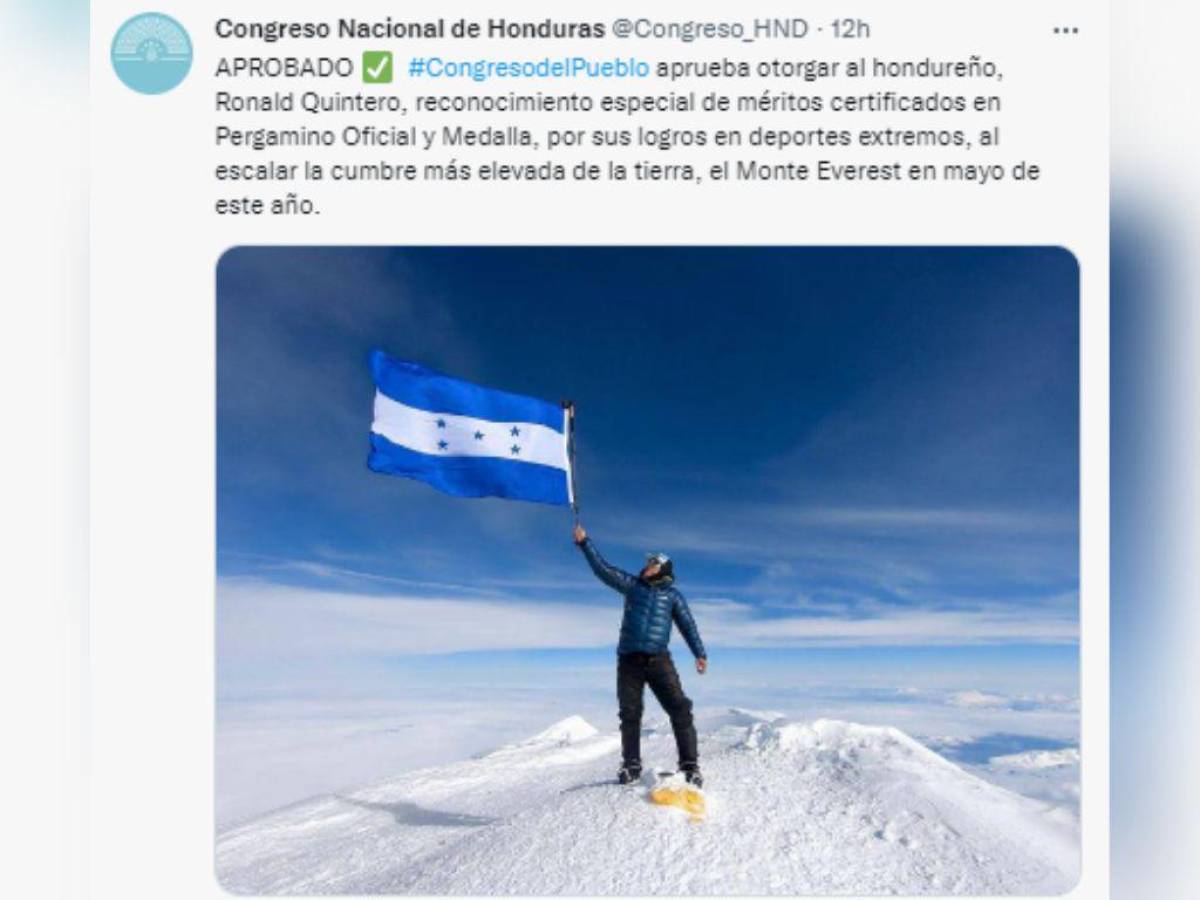 Otorgarán reconocimiento “Gran Cruz Placa de Oro” a tres destacados hondureños en el Congreso