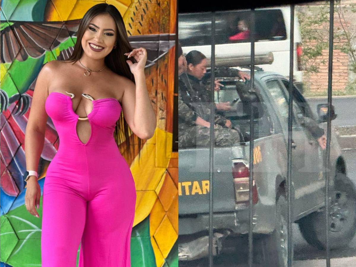 Revelan que Alejandra Rubio llegó con militares ante deuda de L92 mil por alquiler