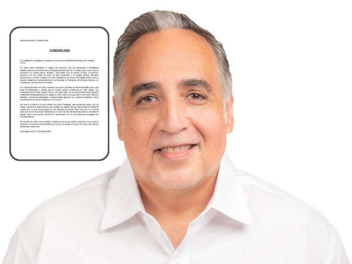 Moisés Ulloa se declara inocente por acoso sexual y laboral a Karen Rodríguez