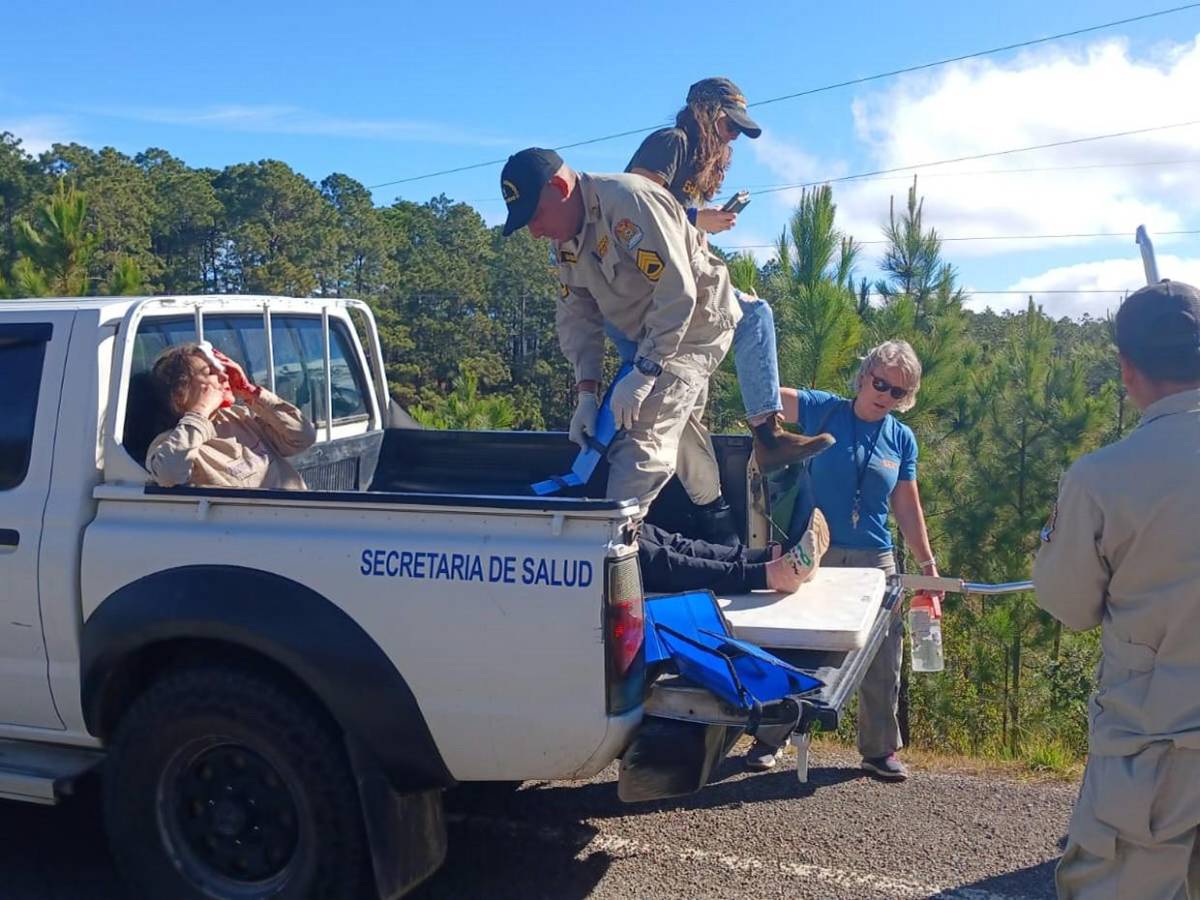 Accidente en San Marcos de La Sierra deja 11 heridos: “Niñas iban a traducir a la brigada”