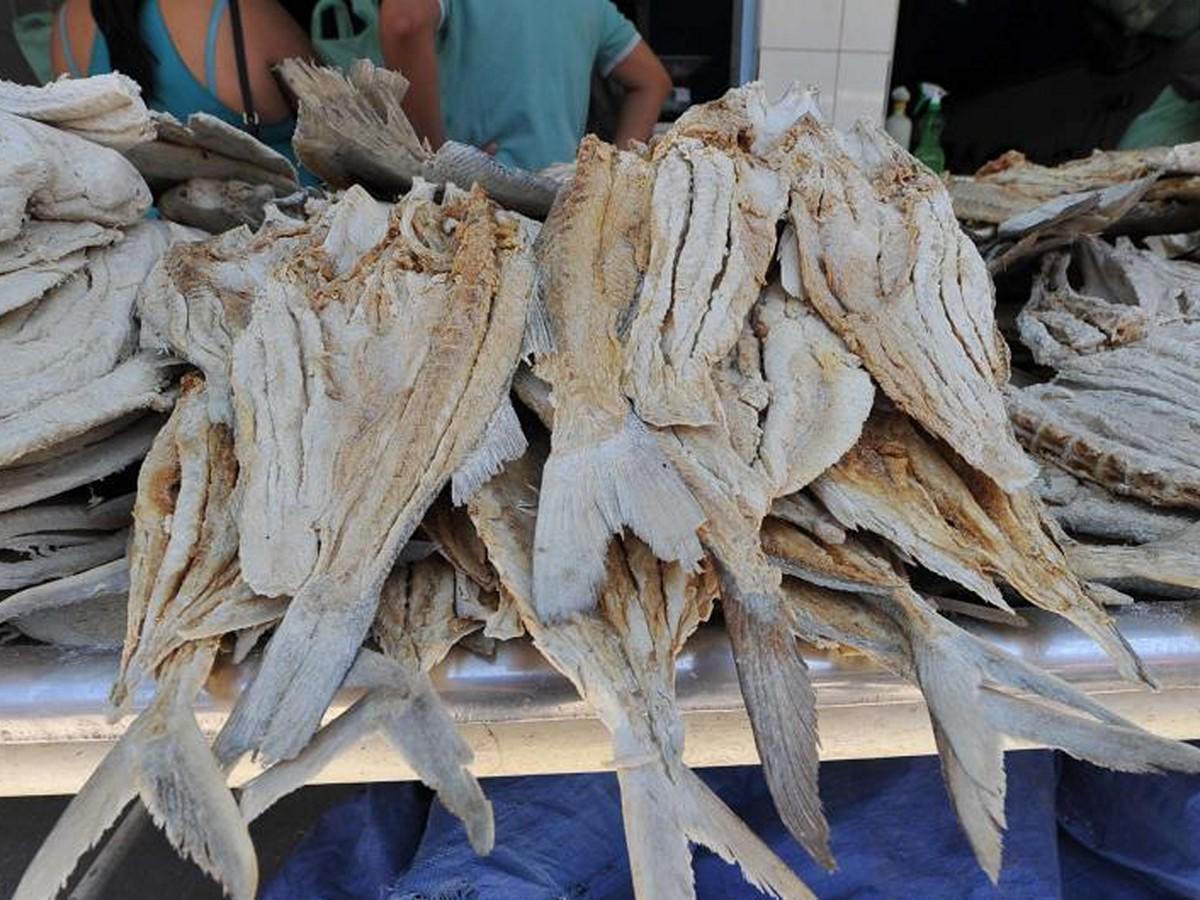 Libra de pescado seco sube 20 lempiras en los mercados capitalinos