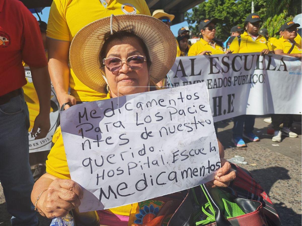 Multitudinaria participación: calles llenas en la marcha del Día del Trabajador en Honduras