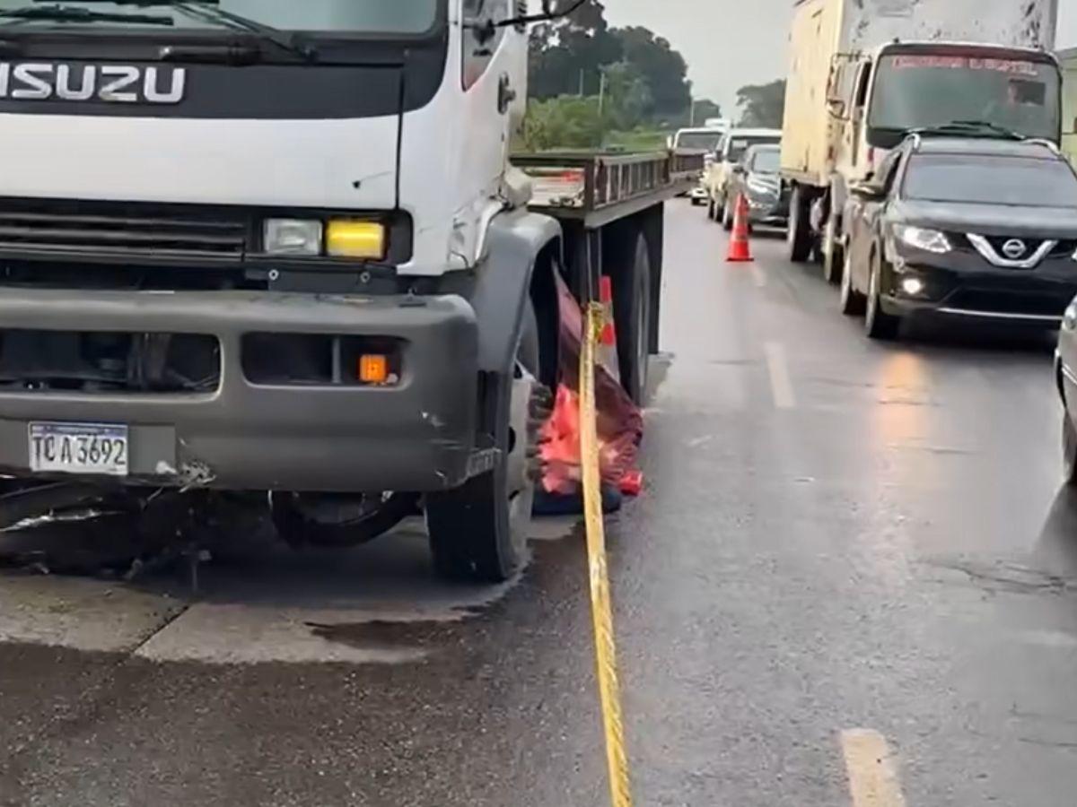 El cuerpo de Gerson Murillo quedó bajo un camión: iba a ver a su novia y se accidentó en la CA-13