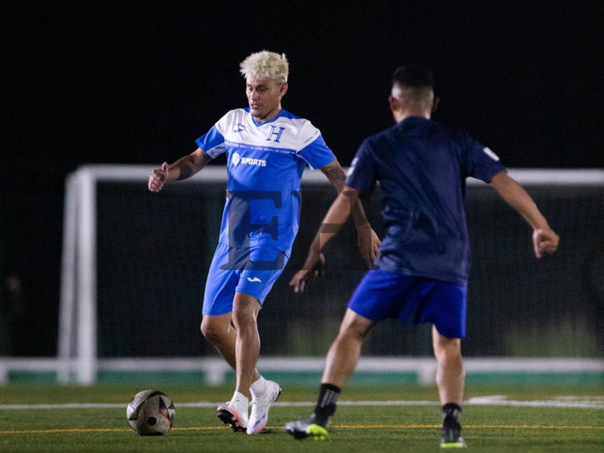 Así fue el entrenamiento de la selección de tiktokers hondureños para el partido contra Brasil
