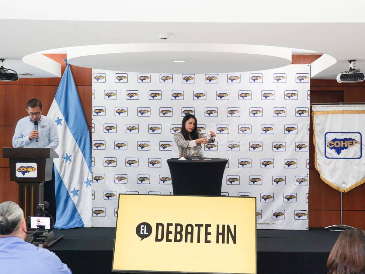 ¿Cuáles son las reglas del debate presidencial organizado por el Cohep?