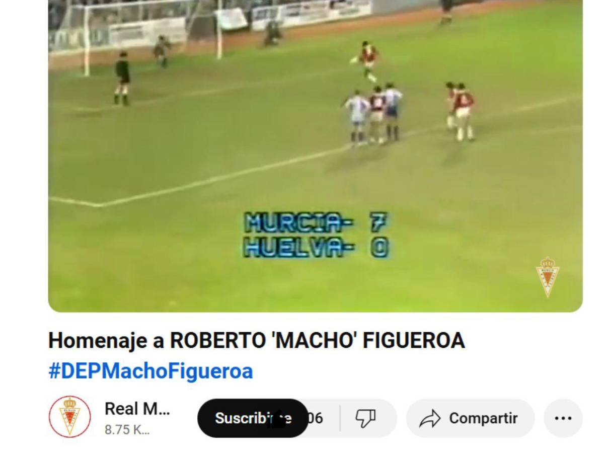 Hace 65 años nació “Macho” Figueroa, ícono mundialista y del Real Murcia