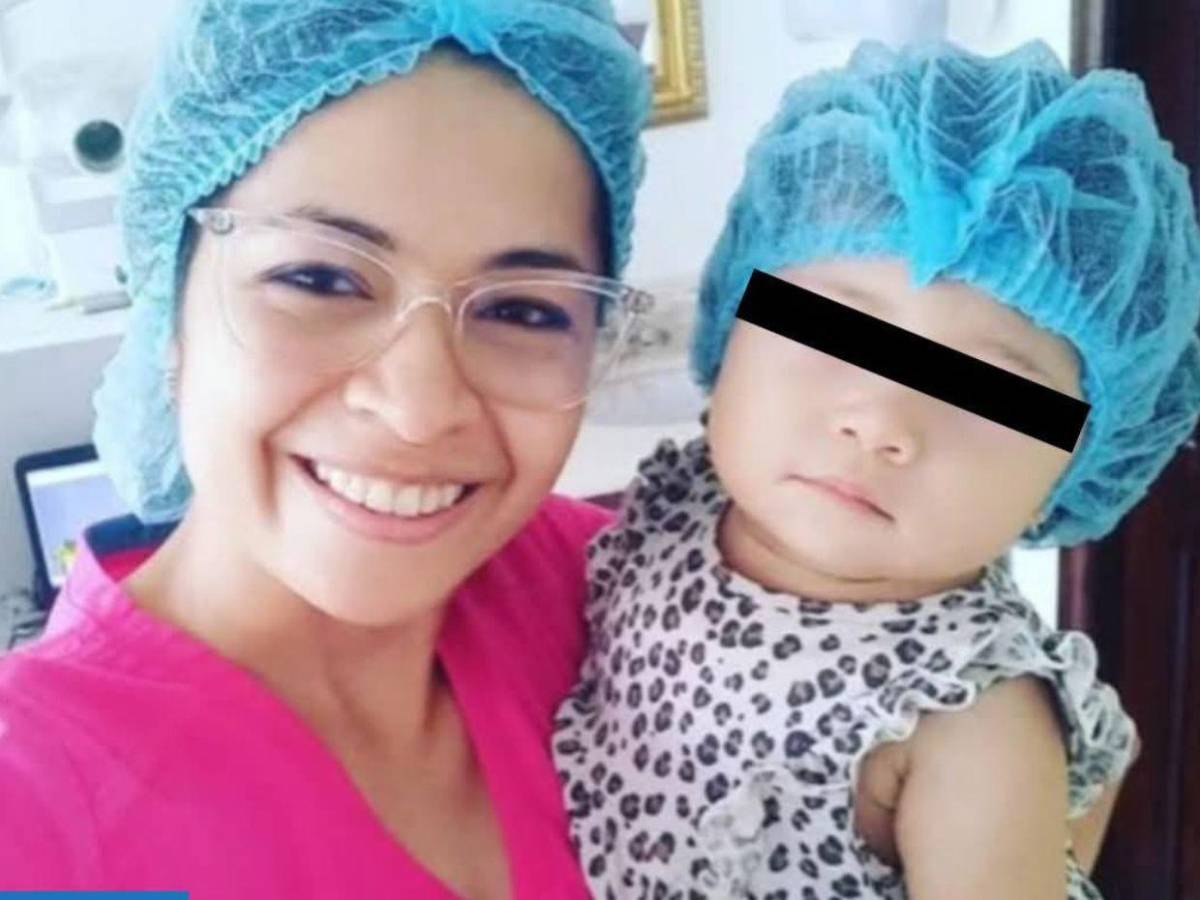 Sin hablar y con la mirada perdida permanece la odontóloga que mató a su hija en San Pedro Sula