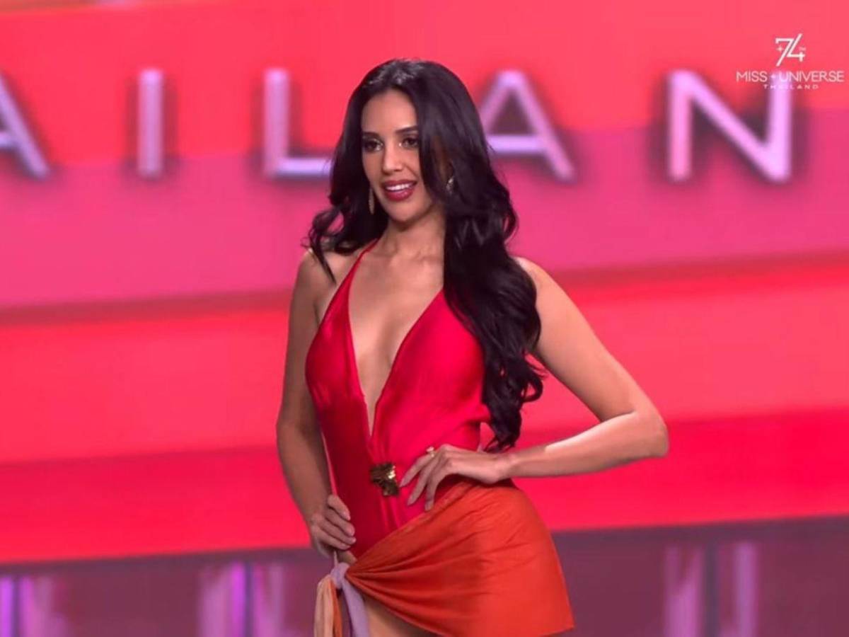 Miss Honduras en la preliminar: Así fue su espectacular pasarela en traje de baño
