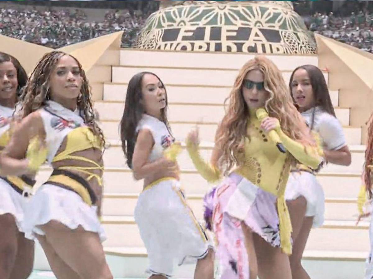 ¿Cuánto cobró? Así lució Shakira en la inauguración de la Copa del Mundo