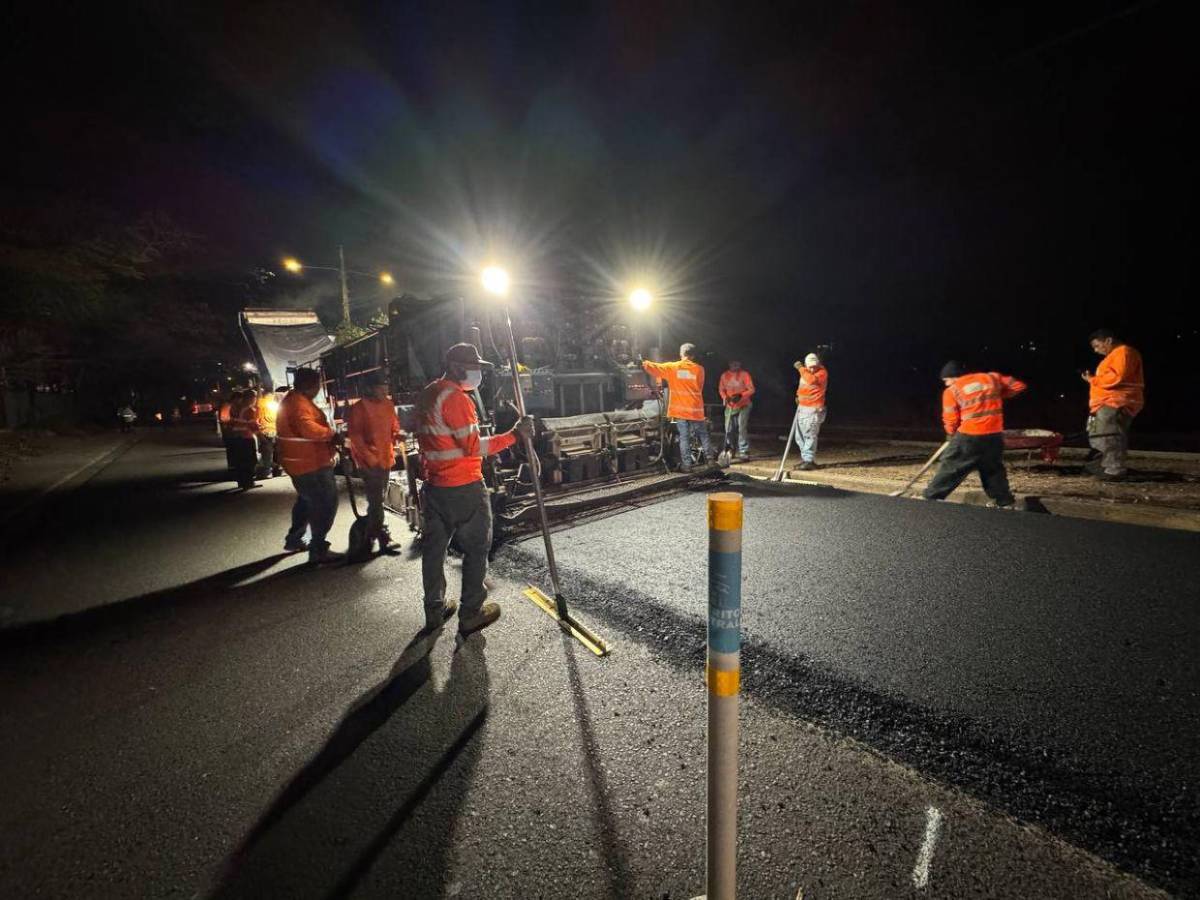 Se agiliza reconstrucción nocturna del Fuerzas Armadas con los “dragones”