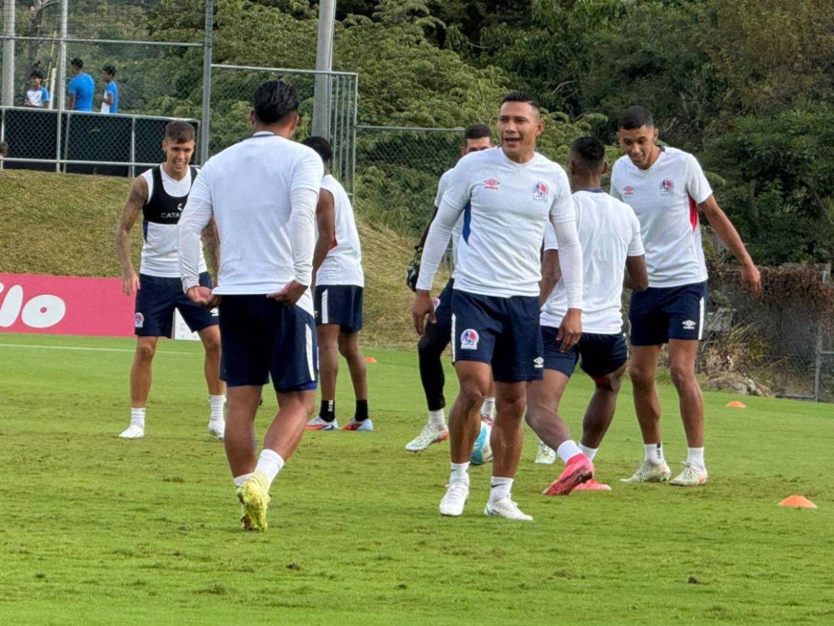 Buenas noticias desde el CAR de Olimpia previo al duelo contra Motagua