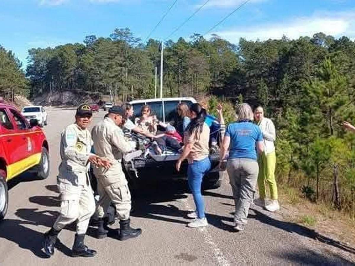 Accidente en San Marcos de La Sierra deja 11 heridos: “Niñas iban a traducir a la brigada”