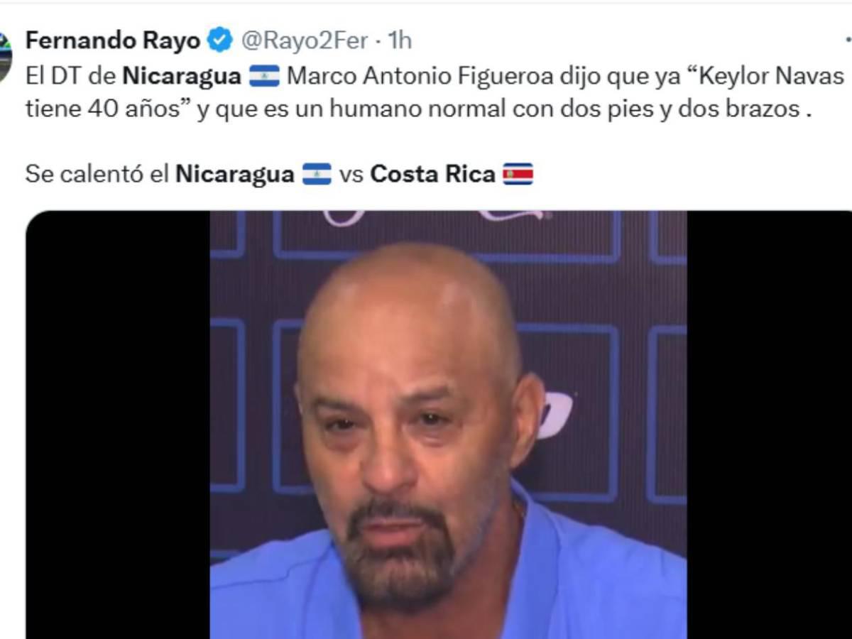 Técnico de Nicaragua hace grave denuncia y menosprecia a Keylor Navas: Así reaccionó la prensa