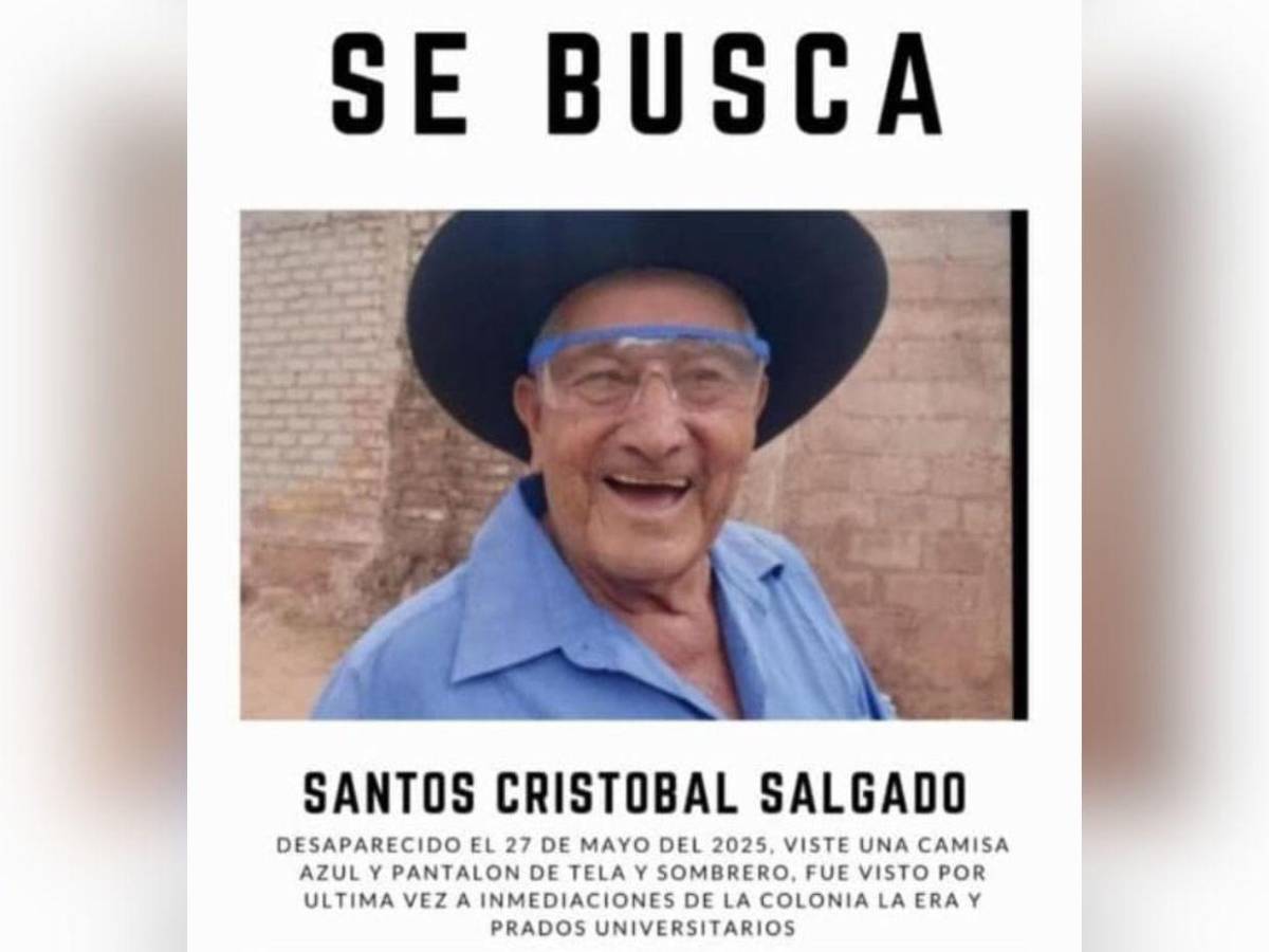 Tras 75 días de búsqueda, hallan muerto a don Santos Salgado en La Era; padecía alzheimer