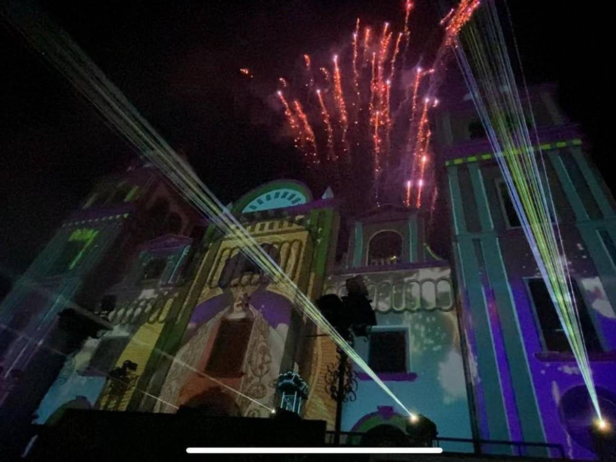 Luz, fe y color: Basílica de Suyapa brilló por aniversario del hallazgo de la Virgen